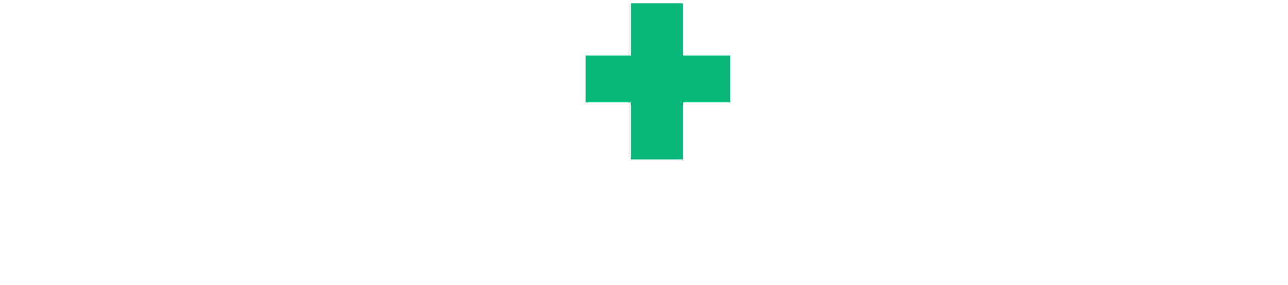 Central Pain and Spine white and green logo